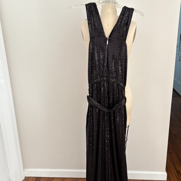 MICHAEL Michael Kors Sequin Jumpsuit with Belt NWT - Picture 9 of 12